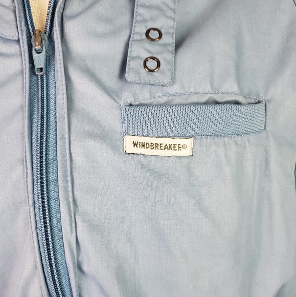 Windbreaker Brand Members Only Jacket vintage #G63 - Picture 3 of 6